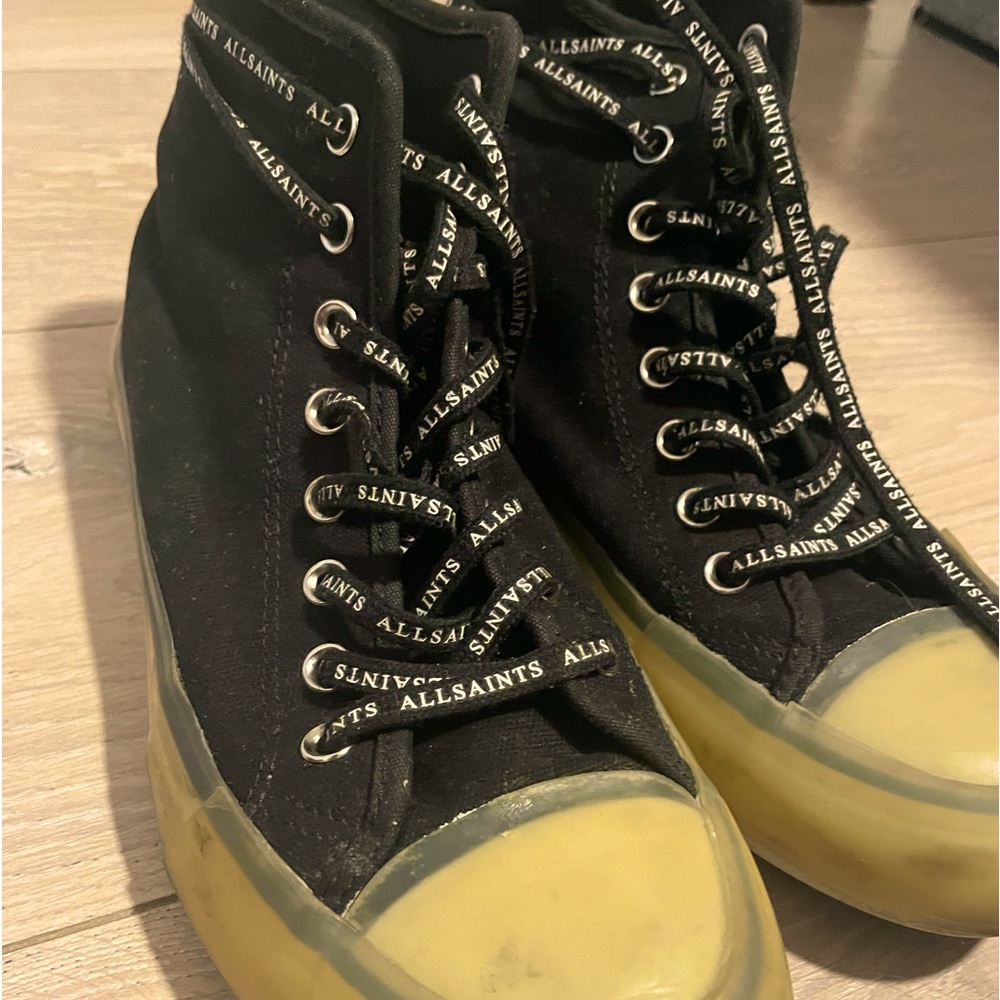 All saint jaxal high top sneakers
